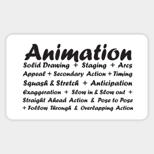 12 Principles of Animation Magnet